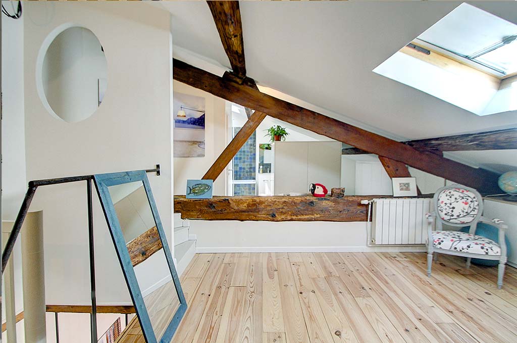 Rénovation maison type canut, L'Atelier Pigmenté, architecte d'intérieur à Lyon.
